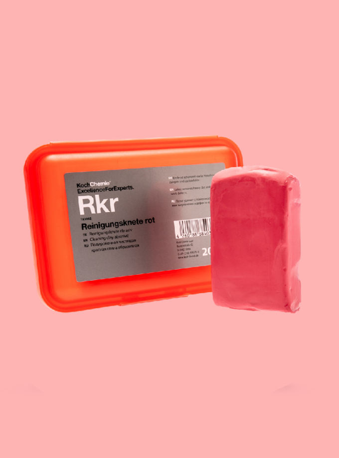 Reinigungsknete rot