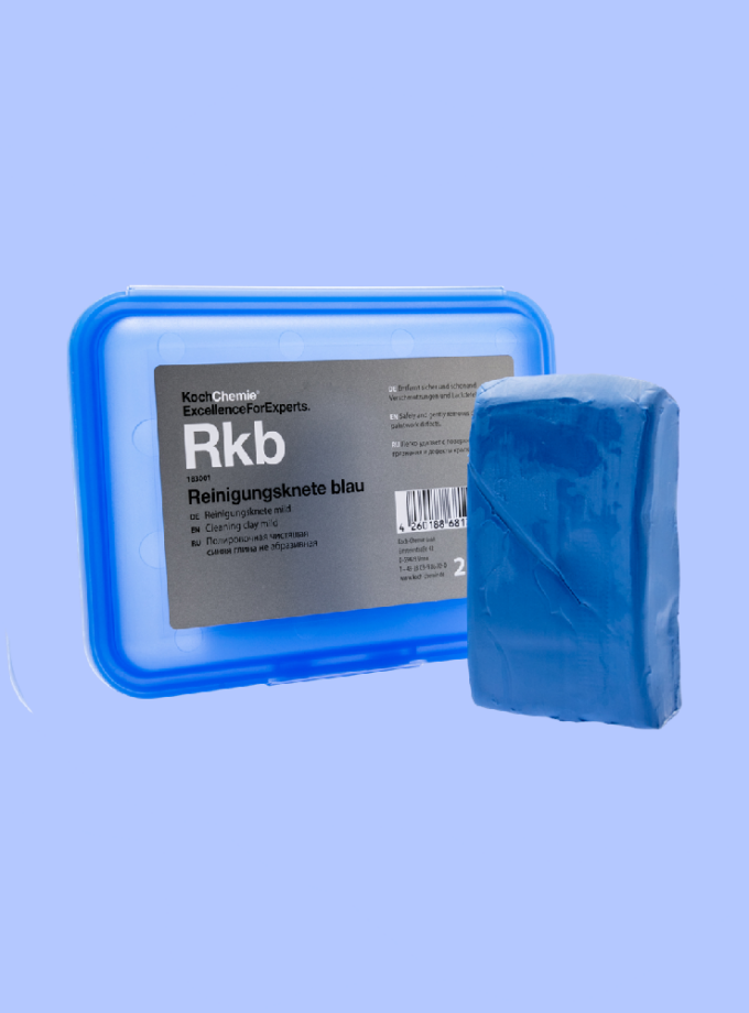 Reinigungsknete blau