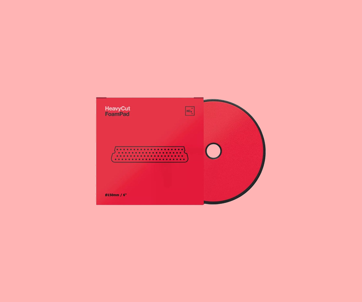 Koche Chemie Heavy Cut Foam Pad Polierschwamm Rot